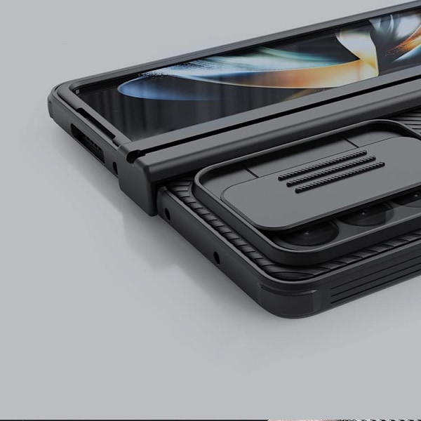 Nillkin Galaxy Z Fold 4 Skal Camshield Pro Simple - Blå
