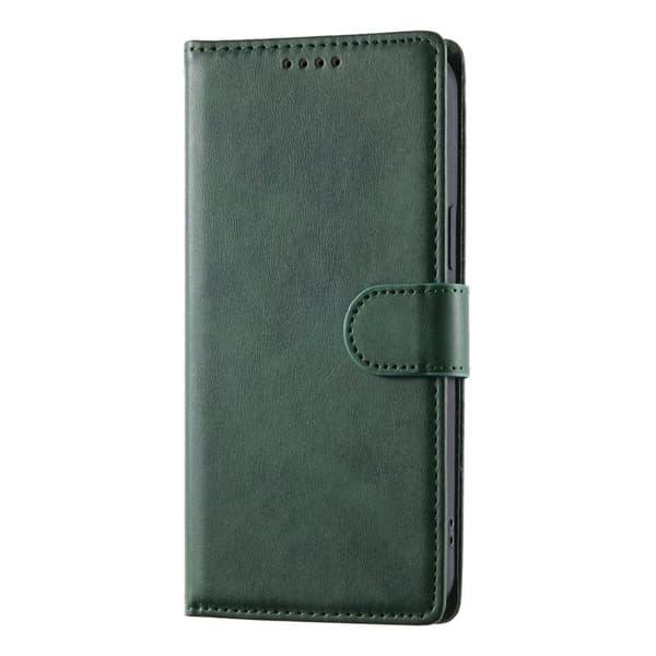 Samsung Galaxy S26 Edge Plånboksfodral Konstläder Flip - Grön