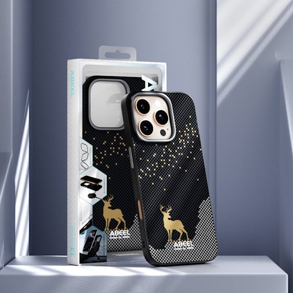 ABEEL Mobilskal till iPhone 16 Plus MagSafe Ultra Slim PC TPU Warrior