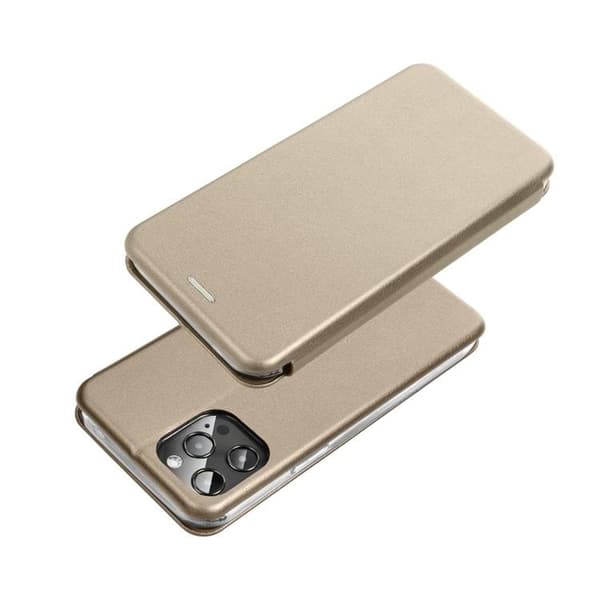 iPhone 16 Plus Plånboksfodral Elegance - Guld Guld