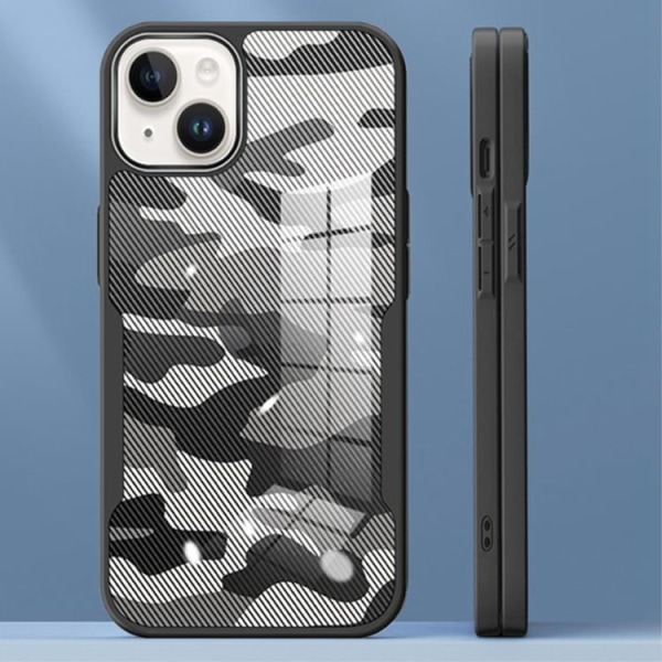 Rzants iPhone 14 Cover Camouflage - Sort