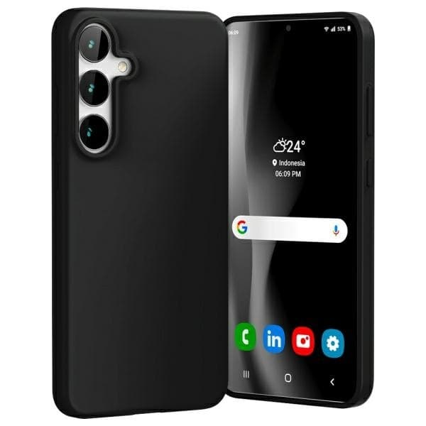 Mercury Mobilskal till Galaxy S24 FE Soft - Svart