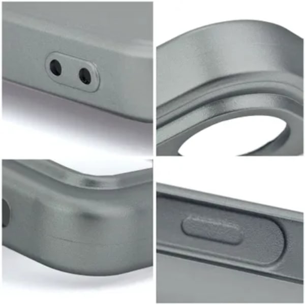 iPhone 15 Mobilskal Metallic - Grå