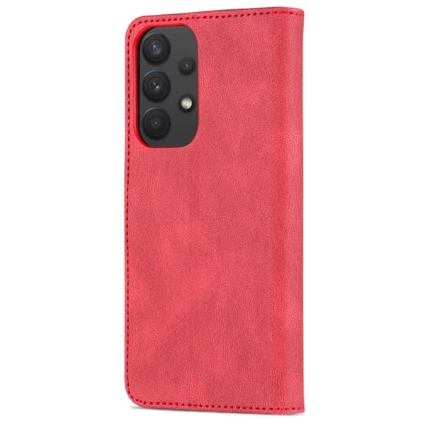 AZNS Plånboksfodral Samsung Galaxy A53 5G Konstläder - Röd