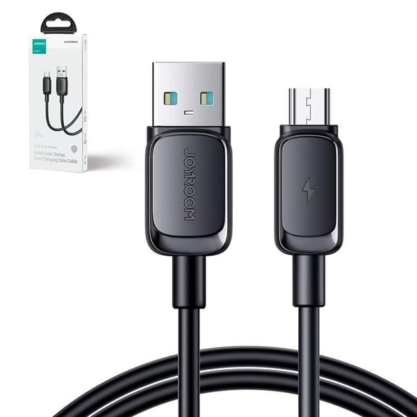 Joyroom USB Till Micro USB Kabel 2m - Svart Svart