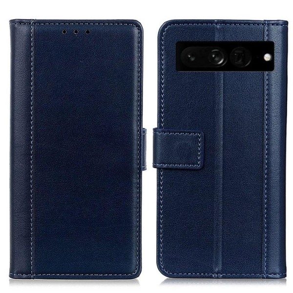 Google Pixel 7 Pro Wallet Case PU-nahkainen TPU - sininen