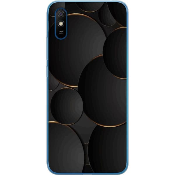 Telefontaske til Xiaomi Redmi 9A med luksus cirkler