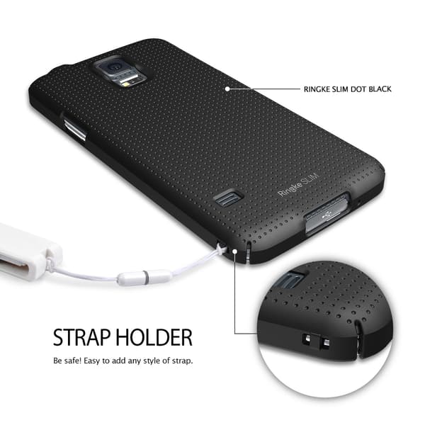 Ringke Dot Slim Taske til Samsung Galaxy S5 (Hvid) White