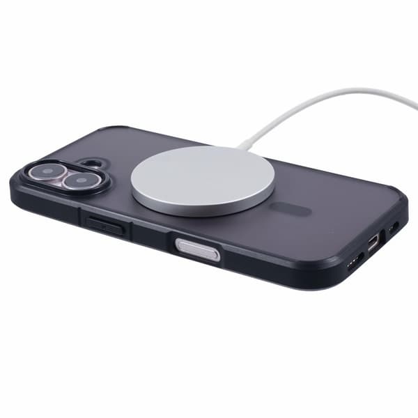 X-LEVEL Mobilskal till iPhone 16 Plus MagSafe PC+TPU Svart