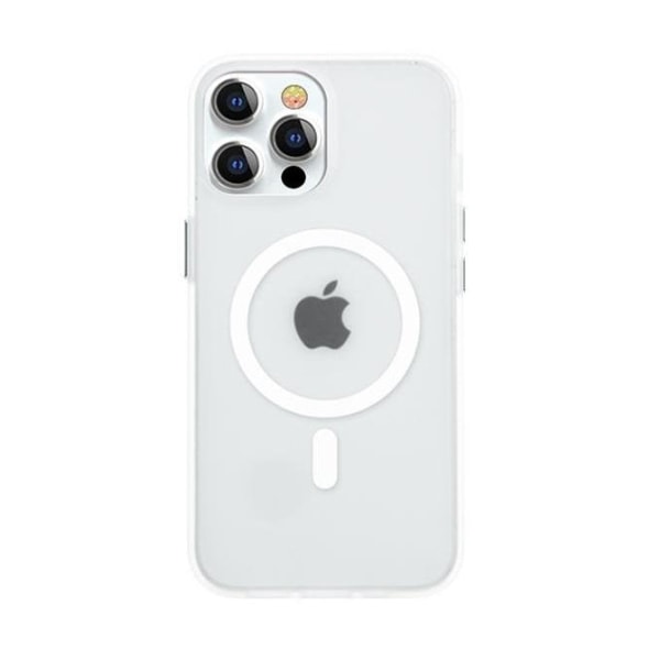 Kingxbar iPhone 13 Pro Skal Magsafe Magnetic PQY Elegant - Vit