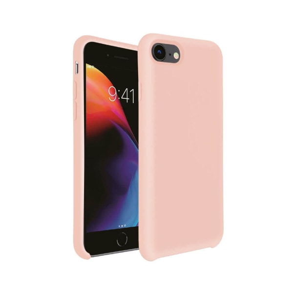 Vivanco Silkon Skal iPhone 6/7/8/SE 2020 - Rosa Sand Rosa