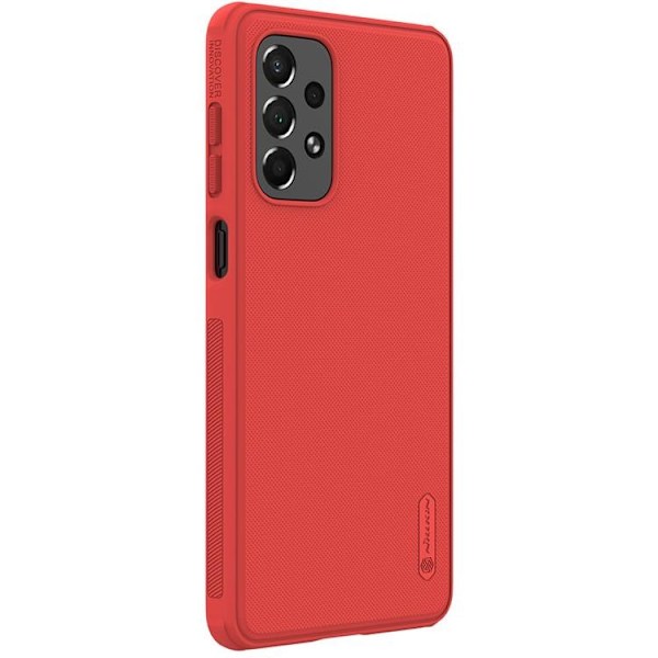 Nillkin Galaxy A73 Skal Super Frosted Sheild Pro - Röd