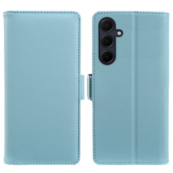 Plånboksfodral för Samsung Galaxy S26 Plus Magnetiskt Konstläder - Blå