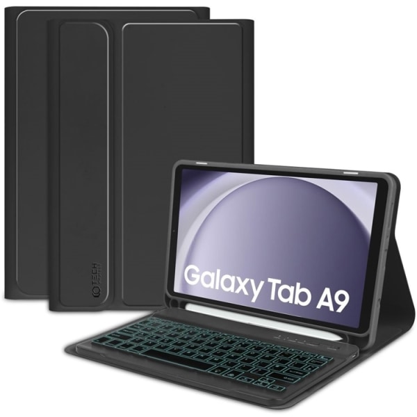 Tech-Protect Galaxy Tab A9 Fodral SC Pen Plus - Svart