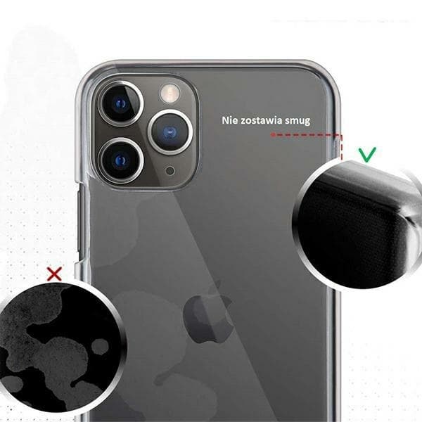 Mercury Telefontaske til iPhone 14 Pro Max Jelly - Gennemsigtig
