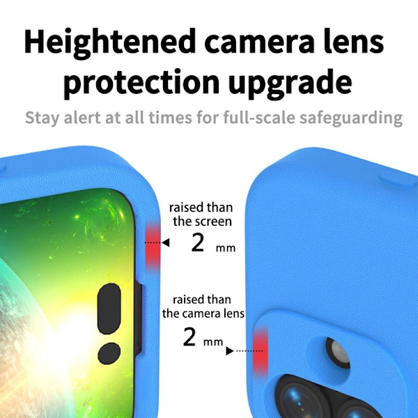 Mobilskal till iPhone 17 Shockproof EVA Skydd - Blå Blå