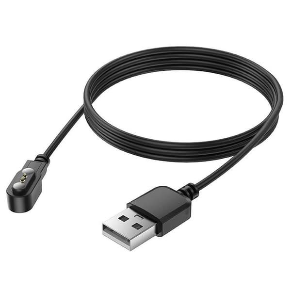 Hoco Opladningskabel til Smartwatch 0.6 m Y26/Y27 - Sort Svart