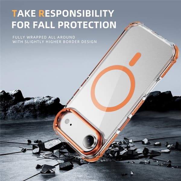 Mobilskal till iPhone Air MagSafe Kickstand - Orange Orange