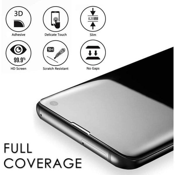 [2-PACK] UV Härdat Glas Skärmskydd Samsung Galaxy S21 Plus - Cle