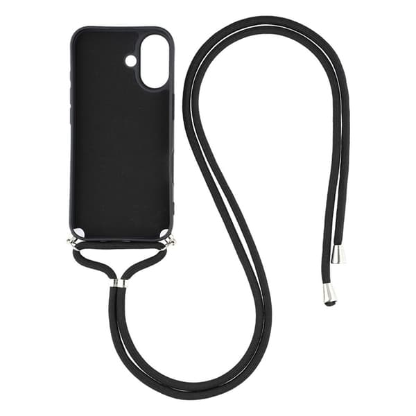 Mobilskal till iPhone 17 Med Axelrem - Svart Svart