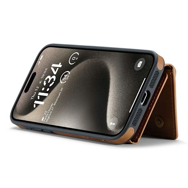 DG.MING M6 Series Mobilskal till iPhone 14 Pro Max Magnetiskt Brun