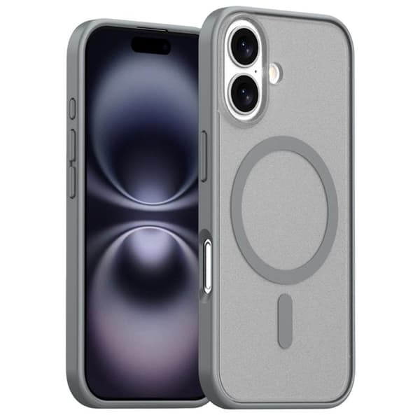 Mobilskal till iPhone 17 MagSafe Skin Feel - Grå Grå