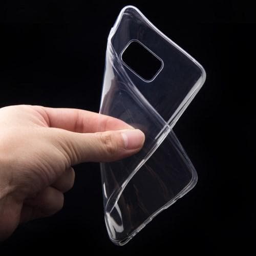 Totu Flexicase Cover til Samsung Galaxy S6 Edge Plus - Transparent Transparent