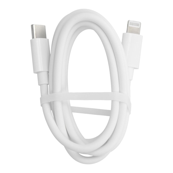USB-C-kaapeli iPhone Lightning PD 20W 3A C291 1m - Valkoinen BOX Vit