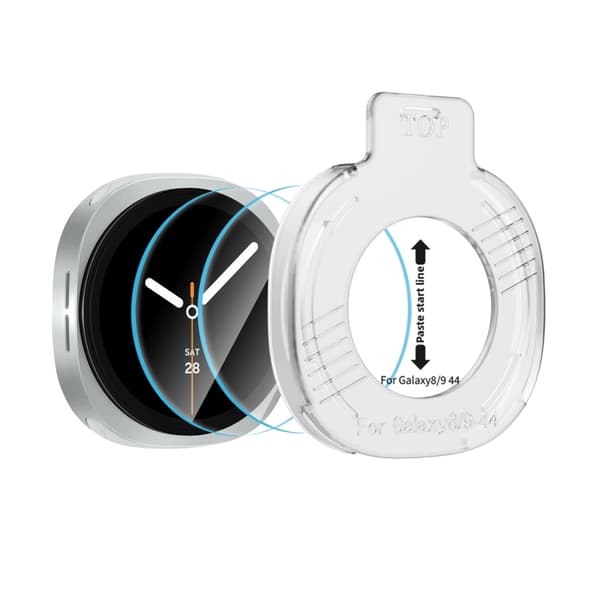 [2-Pack] Tech-Protect Härdat Glas Skärmskydd För Galaxy Watch 8/9 (40mm)