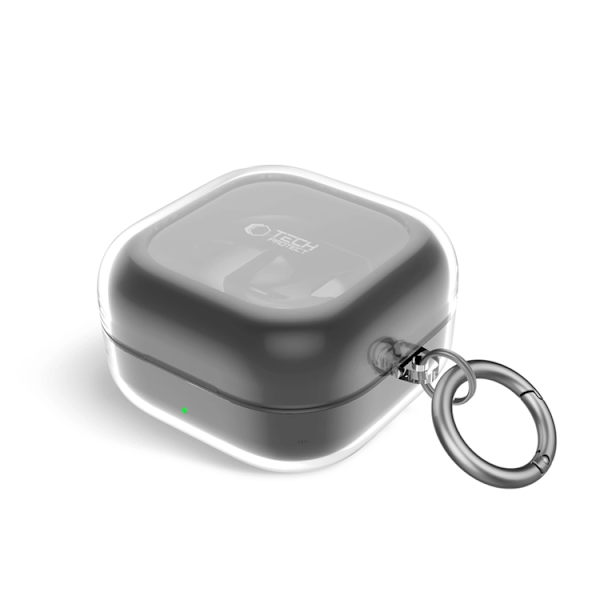 Tech-Protect Skal För Galaxy Buds 4/4 Pro Flexair - Clear Transparent