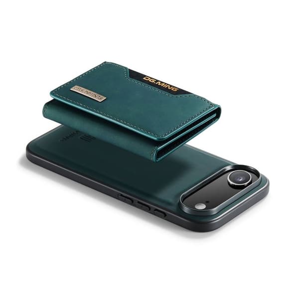 DG.MING M2 Series Mobilskal till iPhone Air PU + PC + TPU - Grön