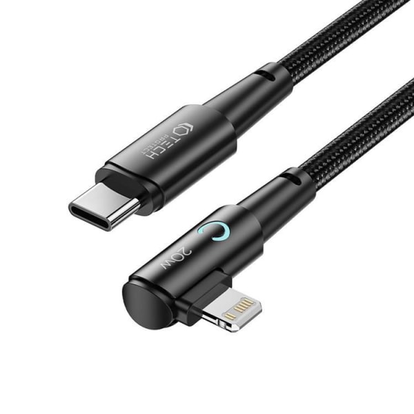 Tech-Protect USB-C Till Lightning Kabel Ultraboost - Svart
