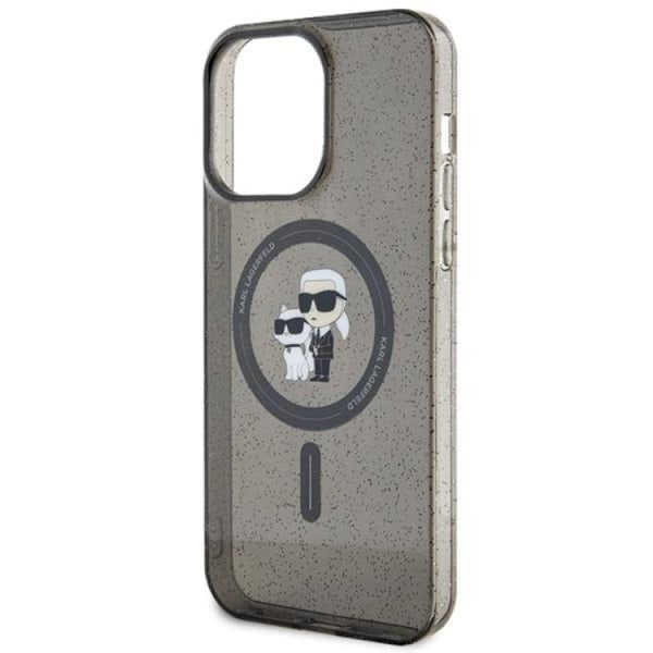 KARL LAGERFELD iPhone 11/XR Mobilskal Magsafe Glitter - Svart Svart