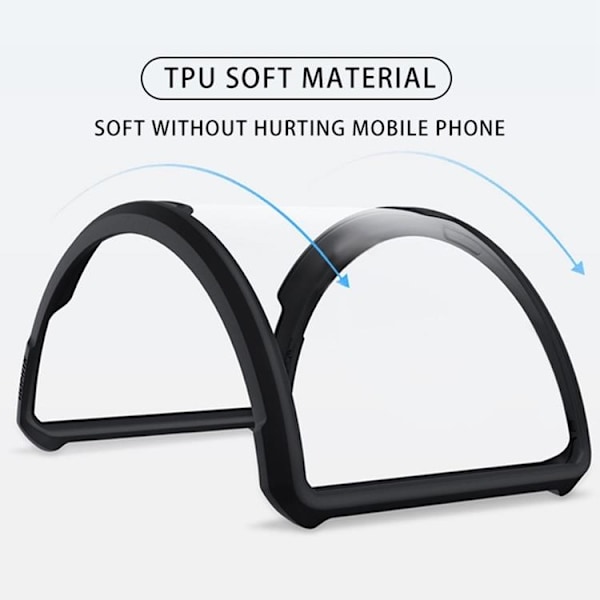 Rzants iPhone 14 Pro Max Skal Acrylic Drop-proof - Svart