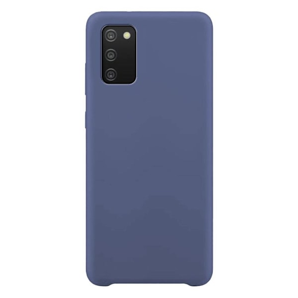 Galaxy A03s Cover Silicone Rubber - Blå Blå