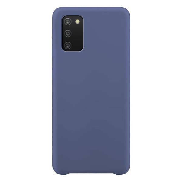 Galaxy A03s Kuori Silikonikumi - Sininen Blå