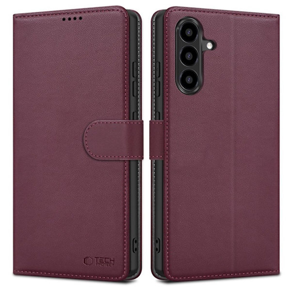 Tech-Protect Plånboksfodral För Galaxy A27 - Mulberry Lila
