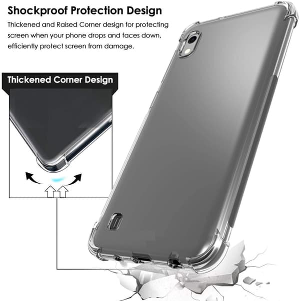 Flexicase cover til Samsung Galaxy A10 - Transparent Transparent