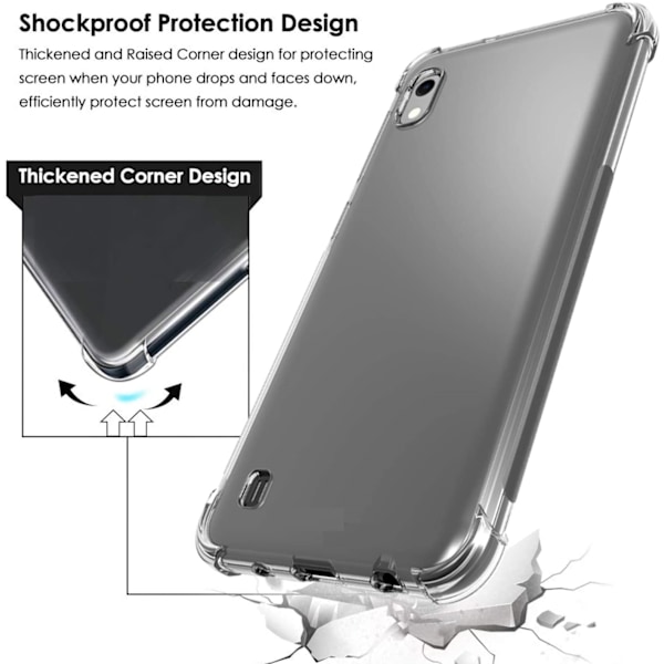 Flexicase skal till Samsung Galaxy A10 - Transparent