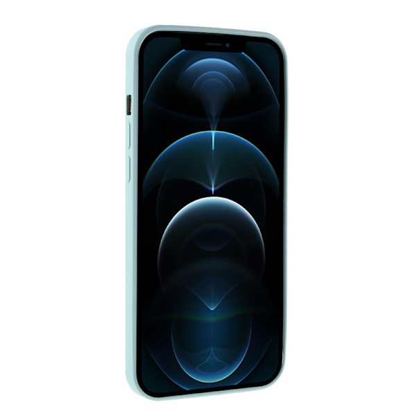 X-LEVEL Mobilskal till iPhone 12 Pro Max i Liquid Silicone - Blå