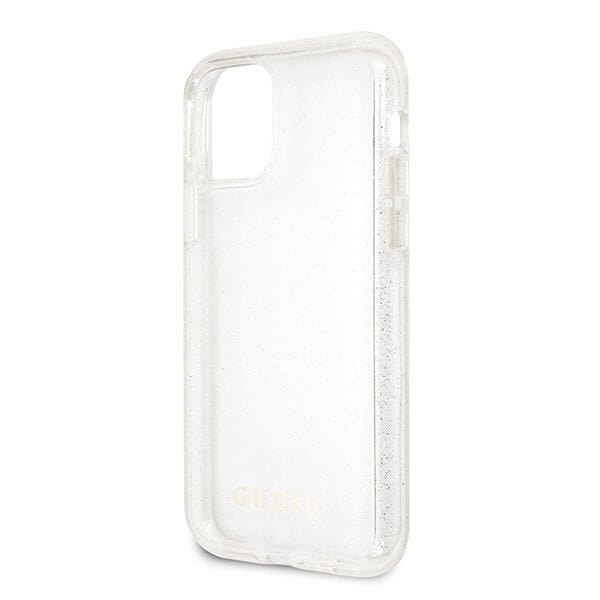 Guess iPhone 11 Pro Max skal Glitter - Silver Silver