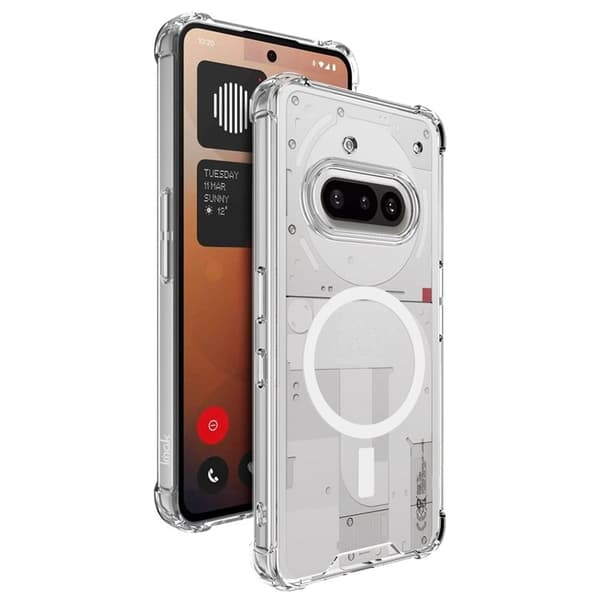 Imak Mobilskal till Nothing Phone (3a) MagSafe Shockproof - Clear Transparent