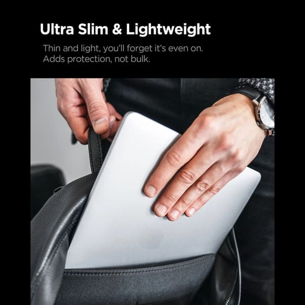 Spigen Skal För Macbook Pro 16 Airskin - Frost Clear Transparent