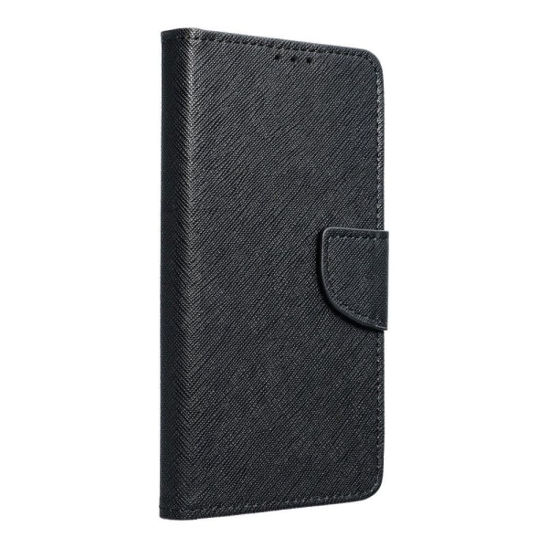 Galaxy A40 Plånboksfodral Fancy Eco Läder - Svart Svart