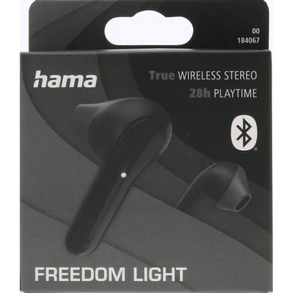 Hama TWS In-Ear Trådlösa Hörlurar Freedom - Svart