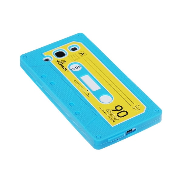 Cassette silikon skal till Samsung Galaxy S3 i9300 (Ljus Blå) Blå
