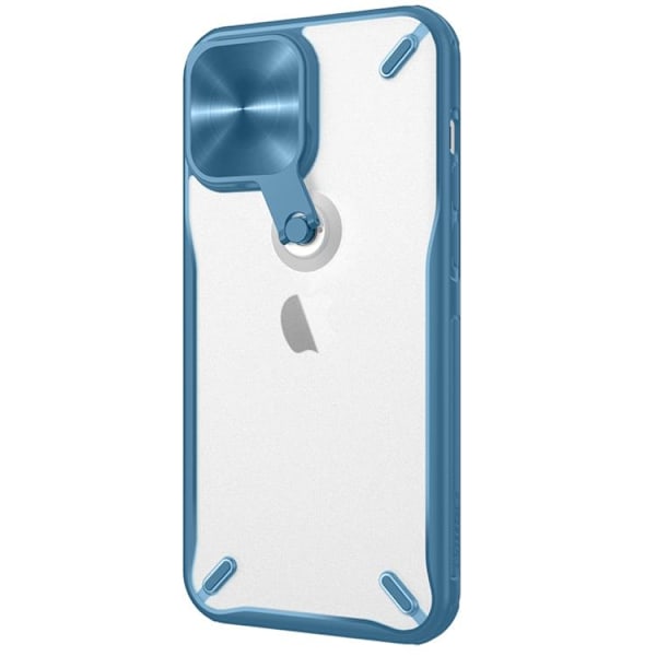 Nillkin Cyclops Foldable Stand Skal iPhone 13 Pro Max - Blå