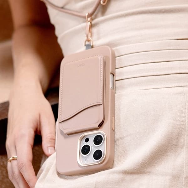 UNIQ Mobilskal till iPhone 16 Pro Max MagSafe Coehl Muse - Rosa Rosa