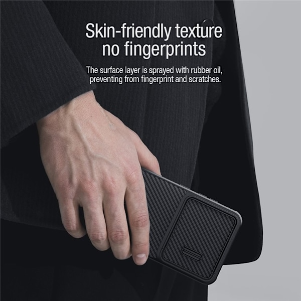 Nillkin Galaxy S23 Plus Mobilskal Camshield - Svart Svart