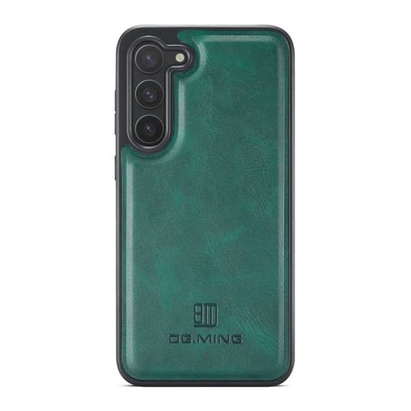 DG.MING Mobilskal till Samsung Galaxy S22 5G PU Läder Grön